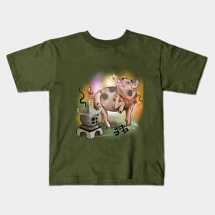 Year of the Pig Chinese Zodiac Animal Kids T-Shirt